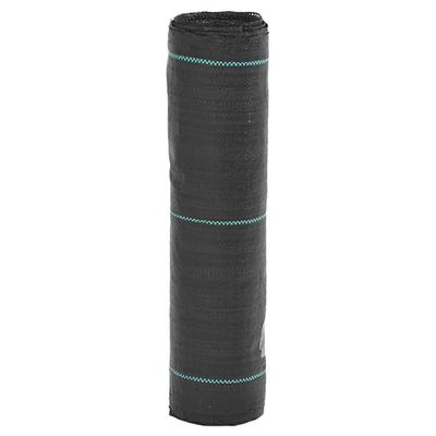 vidaXL Ugressmembran svart 0,5x100 m PP