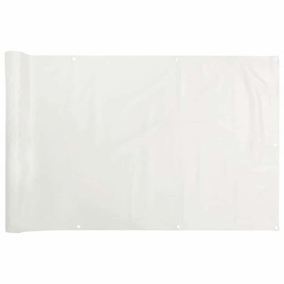 vidaXL Balkongskjerm grå 700x120 cm PVC