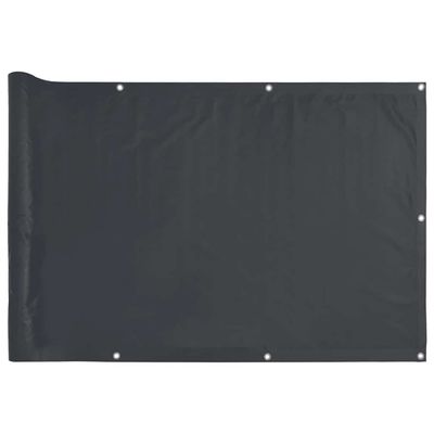 vidaXL Balkongskjerm antrasitt 600x90 cm PVC
