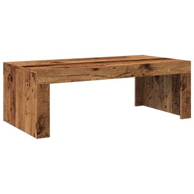 vidaXL Salongbord gammelt tre 102x50x35 cm konstruert tre