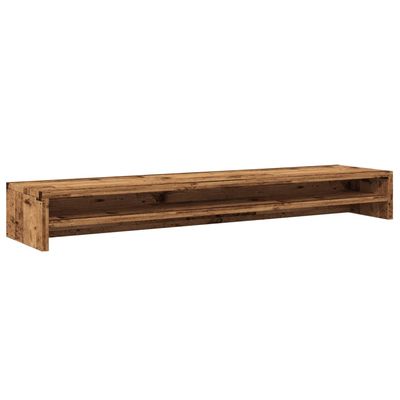vidaXL Skjermstativ gammelt tre 100x24x13 cm konstruert tre