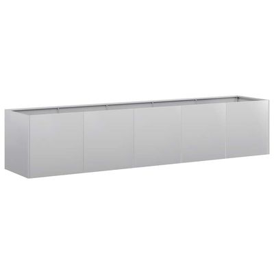 vidaXL Plantekasse 200x40x40 cm galvanisert stål