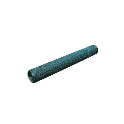 vidaXL hønsenet galvaniseret stål med PVC-belægning 25 x 0,5 m grøn