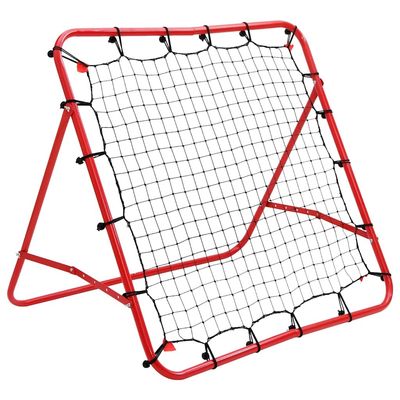 vidaXL Justerbar Fotball Returnett Rebounder 100 x 100 cm