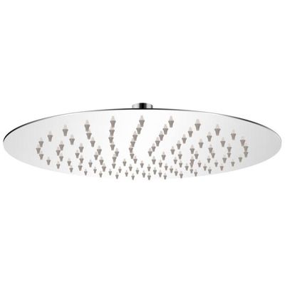 vidaXL Regndusjhode Rustfritt Stål 25 cm Rund