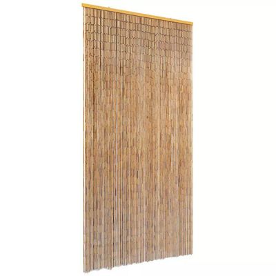 vidaXL Dörrdraperi i bambu 90x220 cm