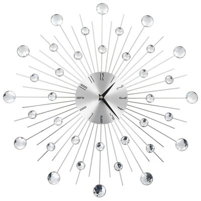 vidaXL Veggklokke med kvartsurverk 50 cm moderne design