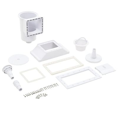 vidaXL Breddavlopp för pool 11 delar 34,3x25x30,5 cm