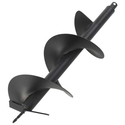 vidaXL Jordborr stål 250 mm