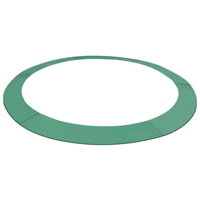 vidaXL Sikkerhetsmatte PE grønn for 4,26 m rund trampoline