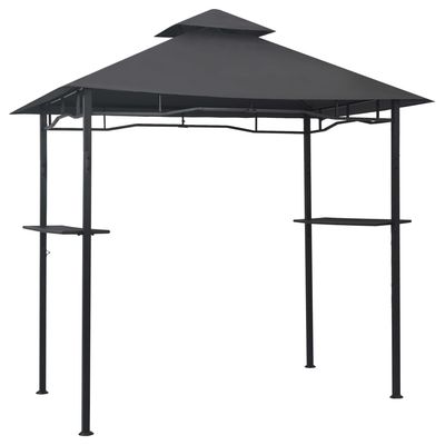 vidaXL Grilltält 240x150x255 cm antracit stål