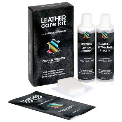 vidaXL Lädervård CARE KIT 2x250 ml