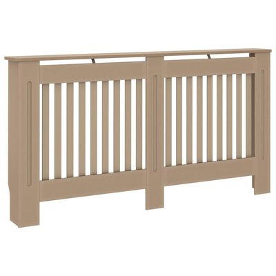 vidaXL Elementskydd 152x19x81,5 cm MDF