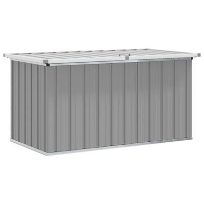 vidaXL Putekasse grå 129x67x65 cm