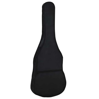 vidaXL Gitarveske for 4/4 klassisk gitar svart 100x37 cm stoff