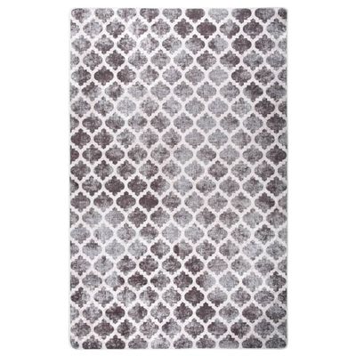 vidaXL Vaskbart teppe 160x230 cm sklisikkert flerfarget