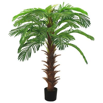 vidaXL kunstig cycaspalme med potte 140 cm grøn