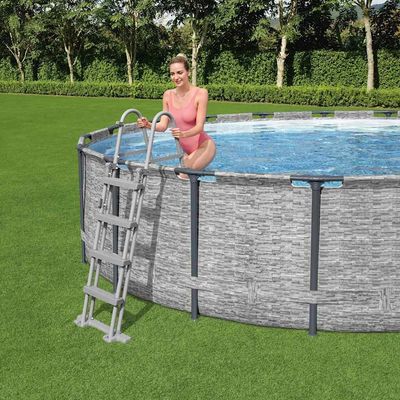 Bestway Sikkerhetsstige Flowclear 4-trinns 122 cm
