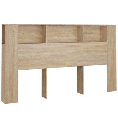 vidaXL Sengegavlskap sonoma eik 180x18,5x104,5 cm