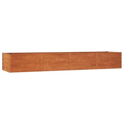 vidaXL Høybed rust 320x80x45 cm cortenstål