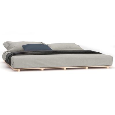 vidaXL Sengeramme 180x200 cm heltre furu