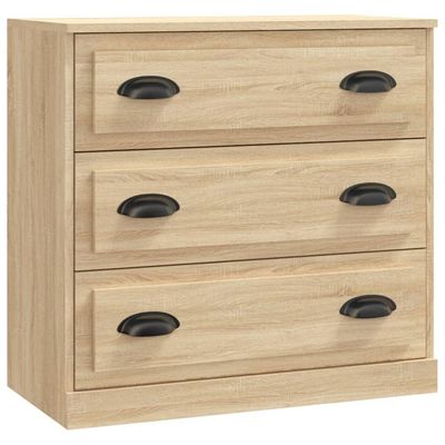 vidaXL Skänk sonoma-ek 70x35,5x67,5 cm konstruerat trä