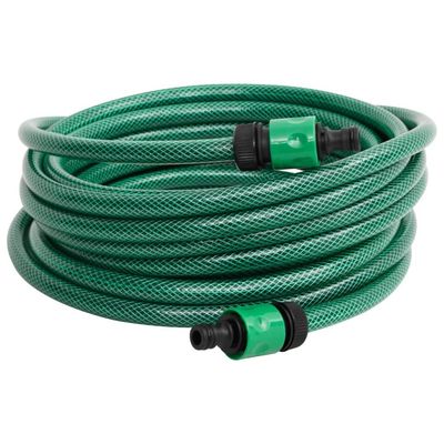vidaXL poolslange 100 m PVC grøn