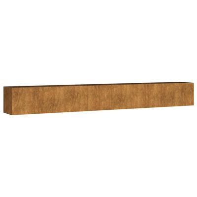 vidaXL højbed 360x40x40 cm cortenstål