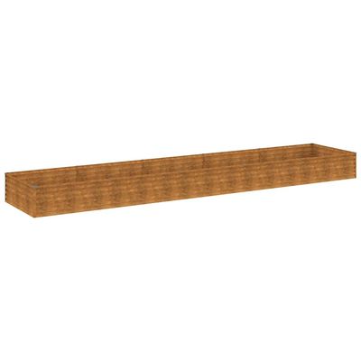 vidaXL Høybed 482x100x36 cm cortenstål