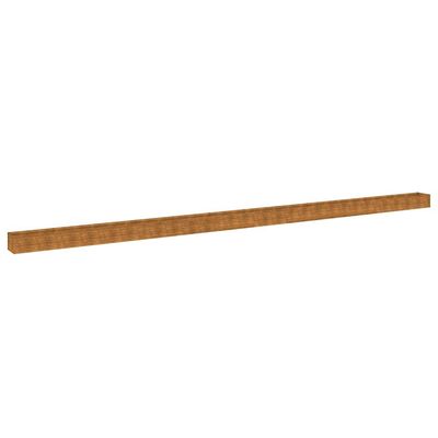 vidaXL Høybed 1152x50x36 cm cortenstål