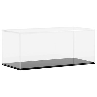 vidaXL Visningsboks gjennomsiktig 34x16x14 cm akryl
