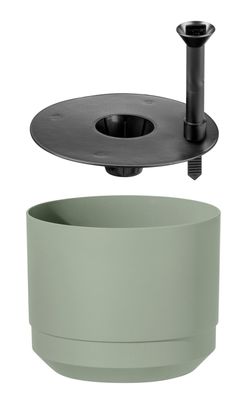 Krukke m. langtidsvanding ø 20 cm Grøn Paulina