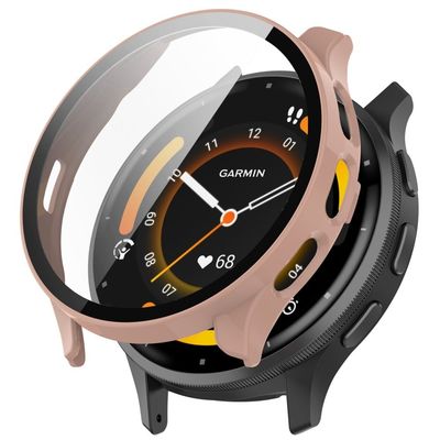 Garmin Venu 3 cover med hærdet glas - Lyserød
