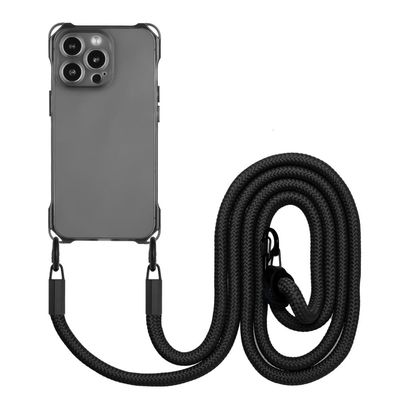 iPhone 15 Pro Mykt TPU-etui - Svart