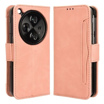 Lommebok-etui i moderne skinn-design Oppo Find N3 / OnePlus Open - Rosa