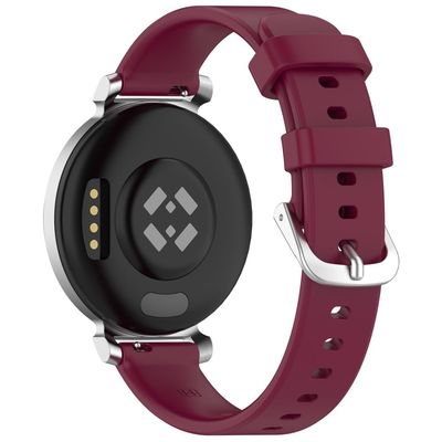 Garmin Lily 2 Smartwatch Strap Replacement Justerbart silikonbånd - Vinrød