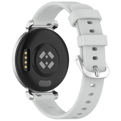 Garmin Lily 2 Smartwatch Strap Replacement Justerbart silikonbånd - Lysegrå
