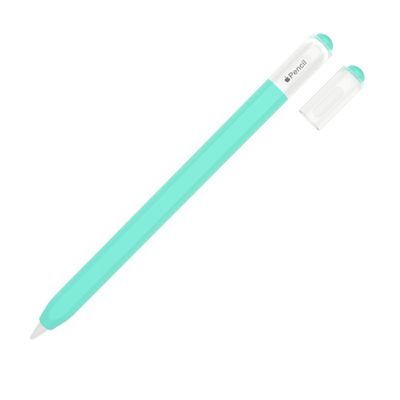 Til Apple Pencil 3 (USB-C) Silikonehylster Stylus Pen Fleksibelt beskyttelsesetui - Mint Grøn