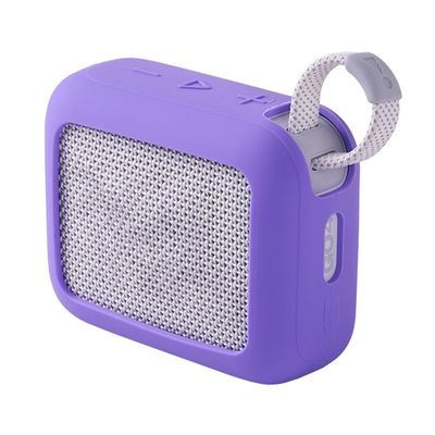 Silikoneetui til JBL Go 4 bærbar højttaler Sleeve Drop Protection Cover - Lilla