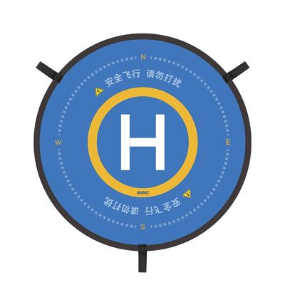 BRDRC For DJI Mini 3 Pro / Avata / Air 2 Drone Landing Pad 55cm Dobbeltsidig Oxford Cloth Parking Apron Pad