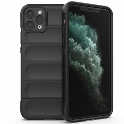 Deksel med mykt grep for iPhone 11 Pro - Svart