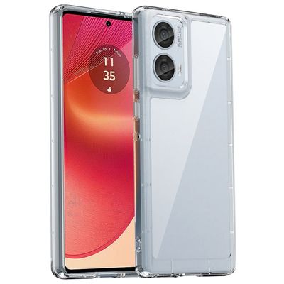 Motorola Edge 50 Fusion smart akryl cover - Transparent