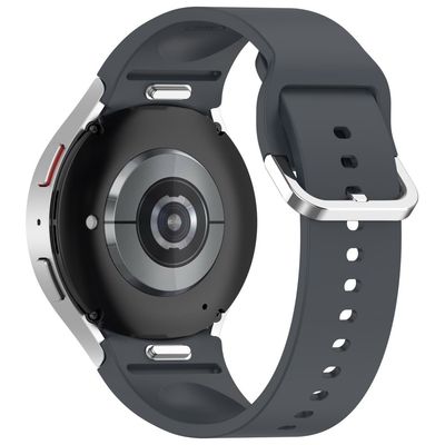 Samsung Galaxy Watch7 / Watch6 / Watch FE 40mm / Watch 5 / Watch4 Wrist Band Silicone Watch Strap - Dark Grey