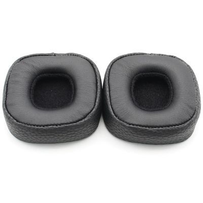 Marshall Major IV Headphone Earpads Protein Leather Replacement Earmuffs - Sort