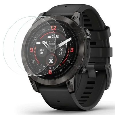 2-pakning Garmin epix Pro (Gen 2) 42 mm skjermbeskytter 2,5D herdet glassfilm