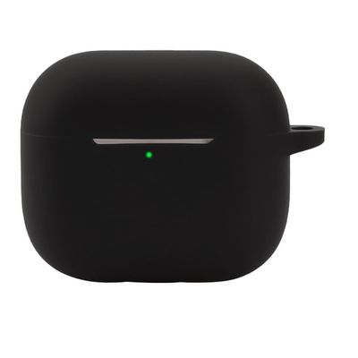 AirPods 4 Kotelo Bluetooth-kuulokkeet Silikoni Kotelo Korvanappi Suojaava kansi - Musta