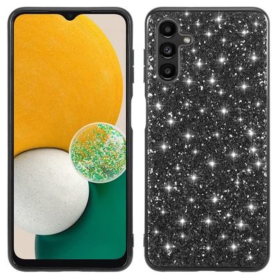 Glitter Samsung Galaxy A16 deksel - Svart