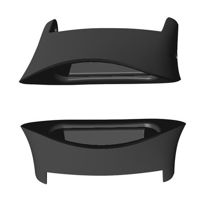 1 par klockarmbandsanslutning Polar Vantage V 22mm klockarmband metalladapter