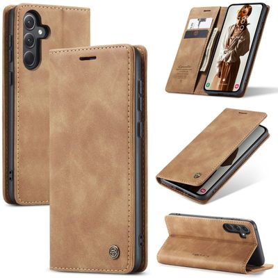 CaseMe vintage Samsung Galaxy A56 fodral - Brun