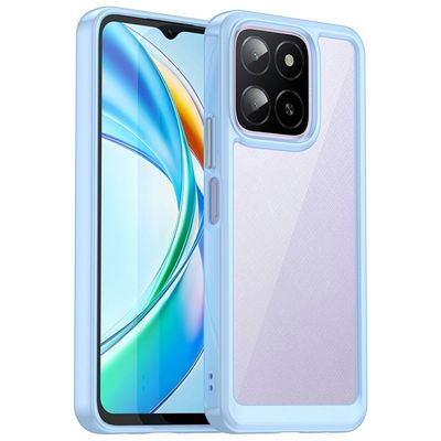 Honor X5b / Honor X5b Plus / Honor X6a / Honor X6b smart akryl cover - Blå